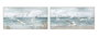 DKD Home Decor Cuadro Lienzo Gaviotas Pack de 2