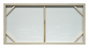 DKD Home Decor Cuadro Lienzo Gaviotas Pack de 2