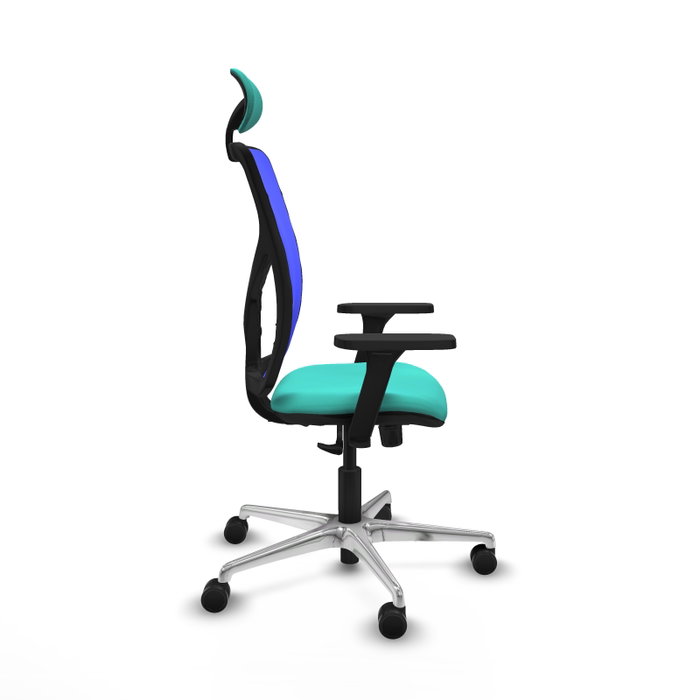 PIQUERAS Y CRESPO Silla de oficina Motilla con Mecanismo Sincro, Turquesa y Azul PIQUERAS Y CRESPO Silla de oficina Motilla con Mecanismo Sincro, Turquesa y Azul