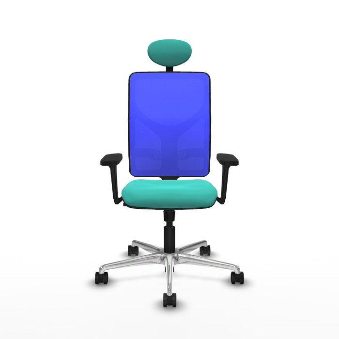 PIQUERAS Y CRESPO Silla de oficina Motilla con Mecanismo Sincro, Turquesa y Azul PIQUERAS Y CRESPO Silla de oficina Motilla con Mecanismo Sincro, Turquesa y Azul