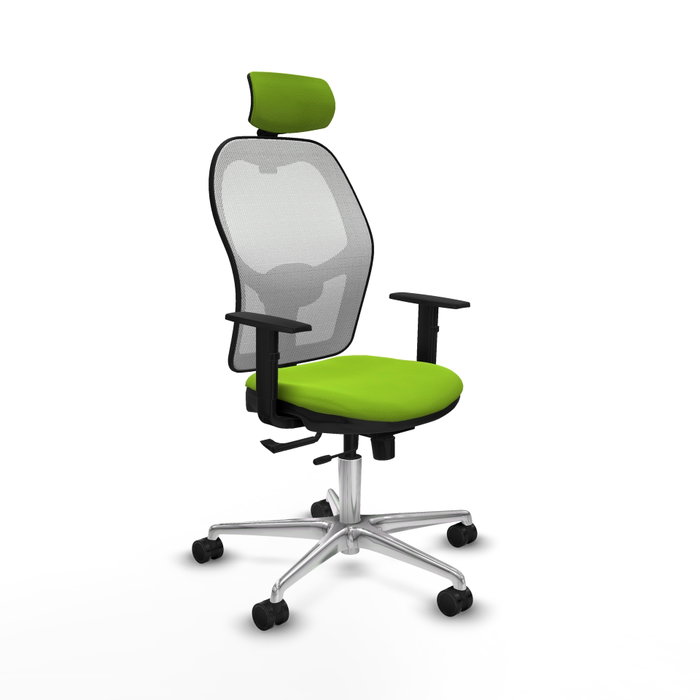 PIQUERAS Y CRESPO Silla de oficina Jorquera Sincro/Traslack Pistacho y Blanco PIQUERAS Y CRESPO Silla de oficina Jorquera Sincro/Traslack Pistacho y Blanco