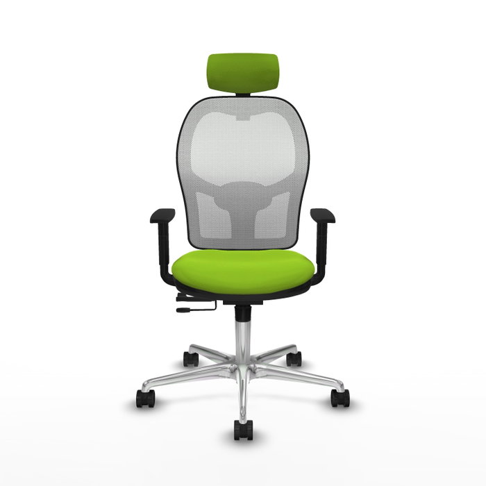 PIQUERAS Y CRESPO Silla de oficina Jorquera Sincro/Traslack Pistacho y Blanco PIQUERAS Y CRESPO Silla de oficina Jorquera Sincro/Traslack Pistacho y Blanco