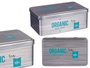 Kinvara Bote de Hojalata Rectangular Organic Te Gris