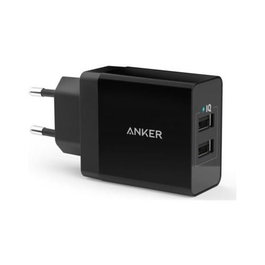 Anker A2021313 Cargador de 2 Puertos USB Negro