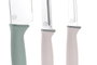 DKD Home Decor Set de 3 Cuchillos Inox PP Chinalight 2022