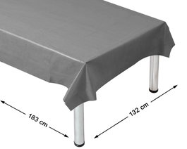 B/SOL Mantel Navidad 177x130 cm Plateado