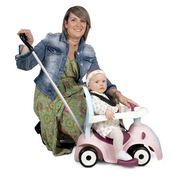 Smoby Maestro Balade Pink Ride-On Rosa