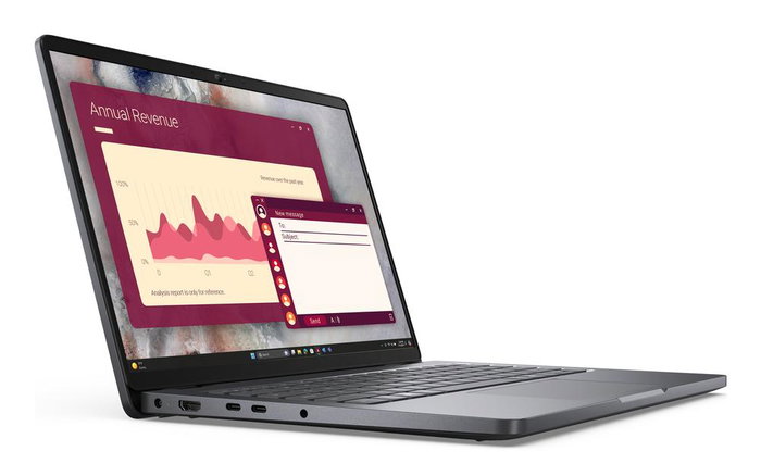 Dell Pro 14 PC14250 Portátil 14" Full HD+ Intel Core Ultra 5 225U, 16 GB RAM, 512 GB SSD, Windows 11 Pro, Teclado Español, Color Gris