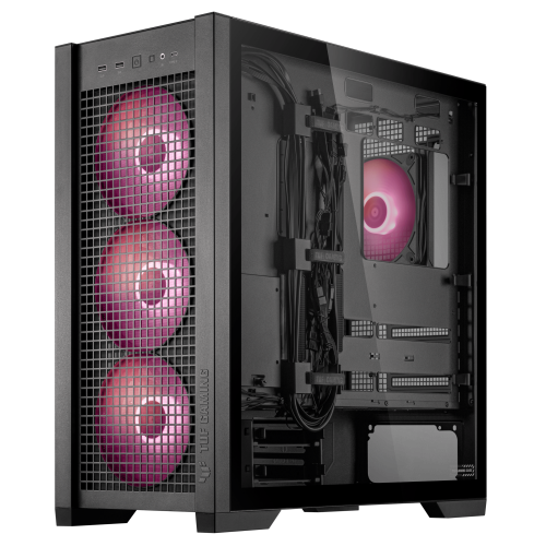 Asus 90DC00I0-B19000 Caja PC Gaming TUF Gaming GT302 ARGB Midi Tower Negra