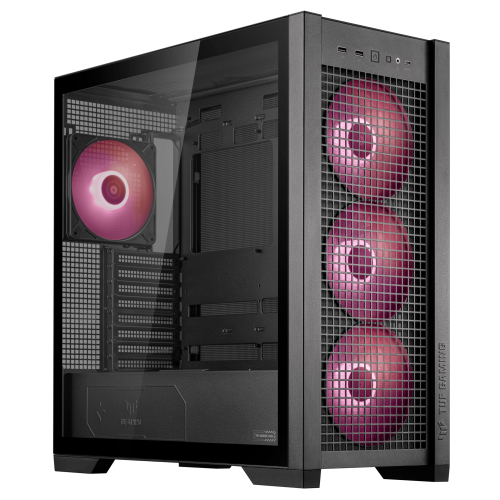 Asus 90DC00I0-B19000 Caja PC Gaming TUF Gaming GT302 ARGB Midi Tower Negra