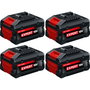 Bosch Akkupack 4x EXBA18V-55 18V 5,5 Ah con L-BOXX 136