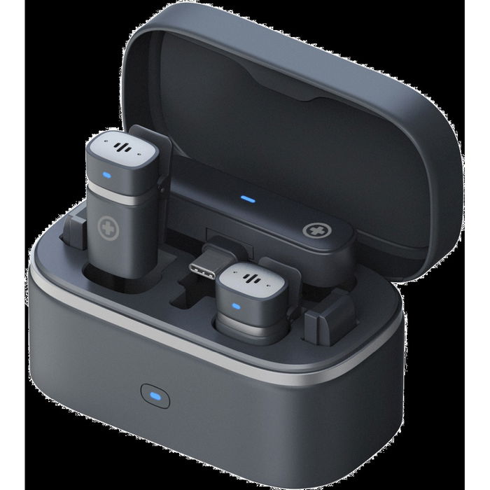 Plusonic PS-TDS9 Kit Micrófono Inalámbrico USB Type C/Lightning/3,5mm Klinke WiFi-Micro ALLTRAVEL