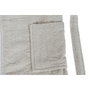 DKD Home Decor Set de 2 Albornoces de Algodón para Mujer, Beige