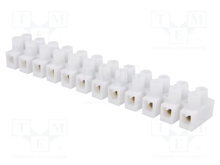 PAWBOL Bloque de bornas de alimentación 32A 400V Blanco PAWBOL Bloque de bornas de alimentación 32A 400V Blanco