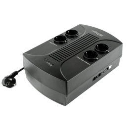 Energenie EG-UPS-001 Sistema de alimentación ininterrumpida 650 VA 390 W 4 Salidas AC