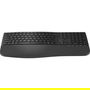 HP Teclado Inalámbrico 685 Comfort Negro Dual Inalámbrico y Bluetooth, Ergonómico para Empresa