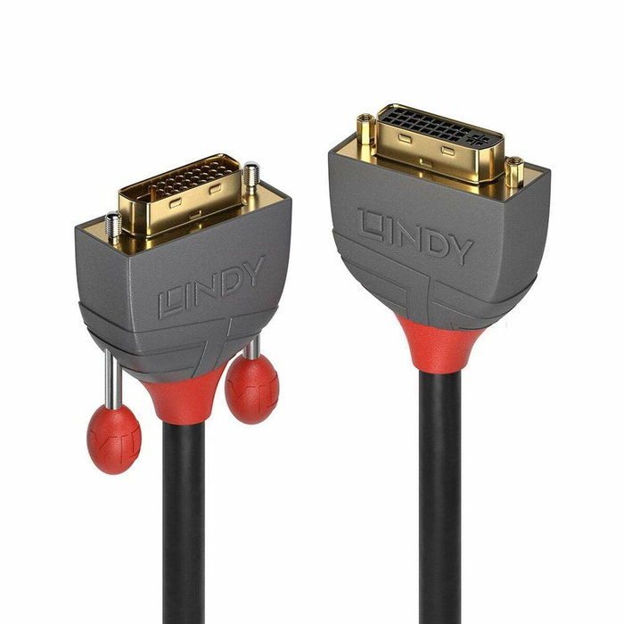 Lindy 36232 Cable DVI-D DVI-I Negro 2m - Conector Dual DVI Lindy 36232 Cable DVI-D DVI-I Negro 2m - Conector Dual DVI