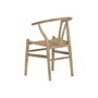 DKD Home Decor Silla Olmo y Ratán Natural