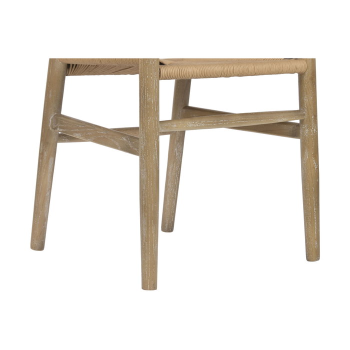 DKD Home Decor Silla Olmo y Ratán Natural