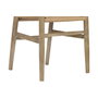 DKD Home Decor Silla Olmo y Ratán Natural