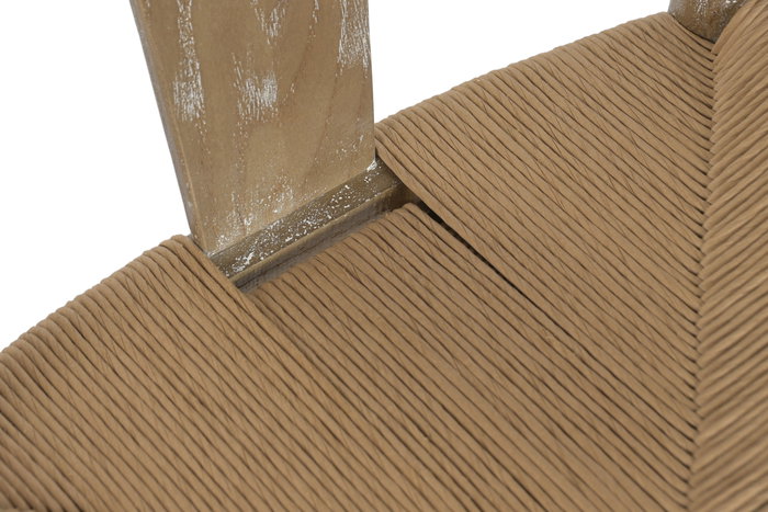 DKD Home Decor Silla Rustic fuyang Cottage Natural 46 x 80 x 55 cm Olmo Ratan