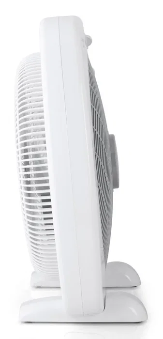 Orbegozo BF 0140 Ventilador de Suelo Box Fan, 60W, 40cm, 3 Velocidades, Difusor Rotatorio, Temporizador 2h, Blanco