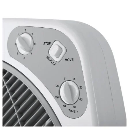 Orbegozo Ventilador de suelo Box Fan BF 0140 60W 4 aspas 40cm 3 velocidades