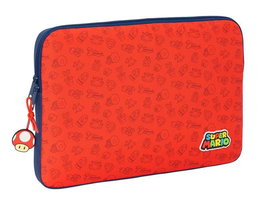 Safta Funda Portatil 15,6" Super Mario "Trick" 39,5x27,5x3,5cm