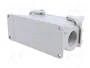 HARTING Carcasa para conectores HDC Han® B tamaño 24B