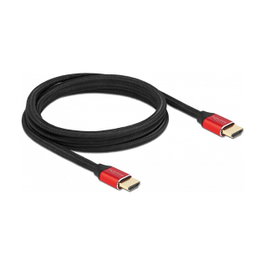 DeLOCK Cable HDMI Ultra High Speed 8K 60Hz 48Gbps 2m Rojo