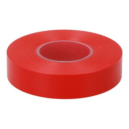 Nuñez-Plymouth Cinta aislante eléctrica profesional PVC 19 mm x 33 m Roja
