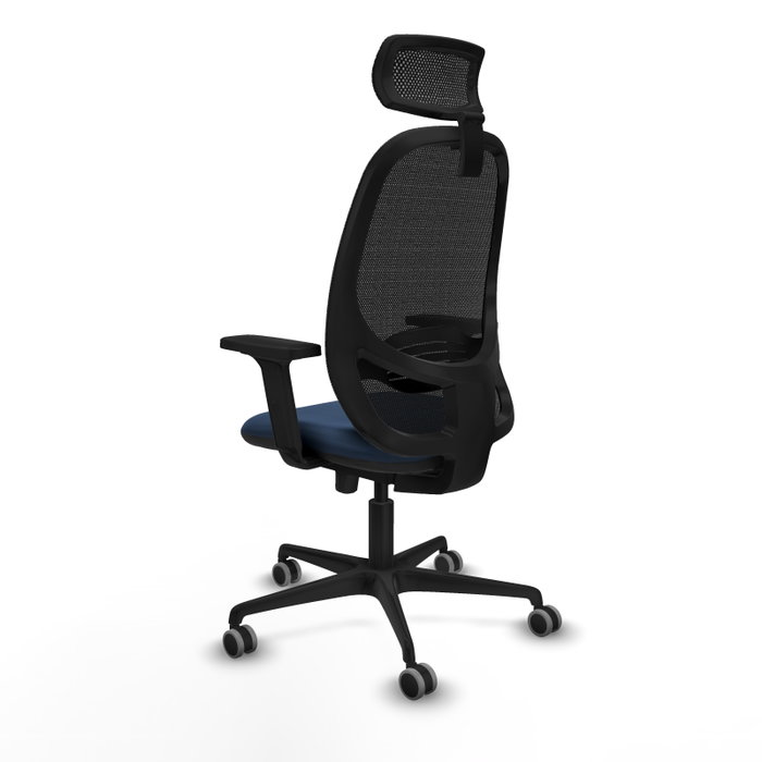 PIQUERAS Y CRESPO Silla de oficina Cilanco Azul marino y Negro PIQUERAS Y CRESPO Silla de oficina Cilanco Azul marino y Negro