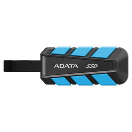 ADATA SC740 SSD Externo 2TB Negro/Azul, USB-C 3.2 Gen 2, Lectura 1050 MB/s, Resistente (MIL-STD-810G)