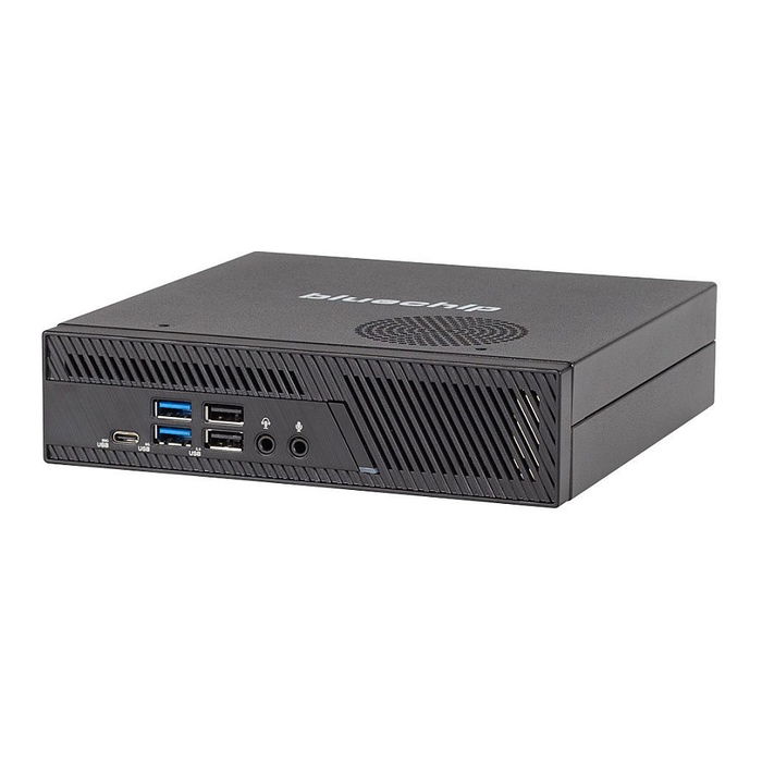 Bluechip Computer AG BUSINESSline S3159 Mini PC, Intel Core i5-14400, 16 GB RAM, 500 GB SSD NVMe PCIe 4.0, Windows 11 Pro, Wi-Fi 6E AX211, Bluetooth 5.3, Negro