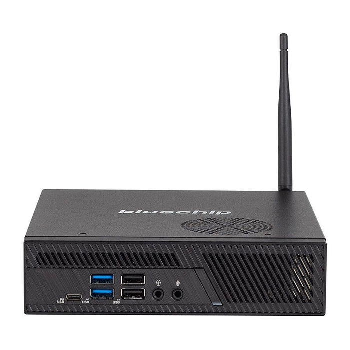 Bluechip Computer AG BUSINESSline S3159 Mini PC, Intel Core i5-14400, 16 GB RAM, 500 GB SSD NVMe PCIe 4.0, Windows 11 Pro, Wi-Fi 6E AX211, Bluetooth 5.3, Negro