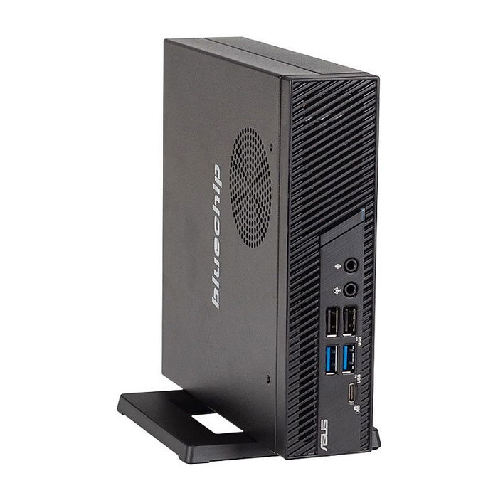 Bluechip Computer AG BUSINESSline S3159 Mini PC, Intel Core i5-14400, 16 GB RAM, 500 GB SSD NVMe PCIe 4.0, Windows 11 Pro, Wi-Fi 6E AX211, Bluetooth 5.3, Negro