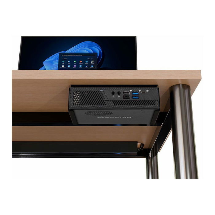 Bluechip Computer AG BUSINESSline S3159 Mini PC, Intel Core i5-14400, 16 GB RAM, 500 GB SSD NVMe PCIe 4.0, Windows 11 Pro, Wi-Fi 6E AX211, Bluetooth 5.3, Negro