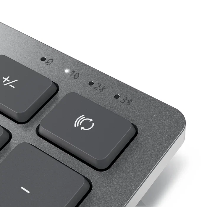 Dell KM7120W - Kit Teclado Compacto y Ratón Pro Plus Oficina Inalámbrico RF + Bluetooth Belga (AZERTY) Gris Titanio Completo 100%