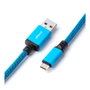 CableMod PRO Coiled Keyboard Cable Micro-USB a USB Tipo A, Spectrum Blue - 150cm