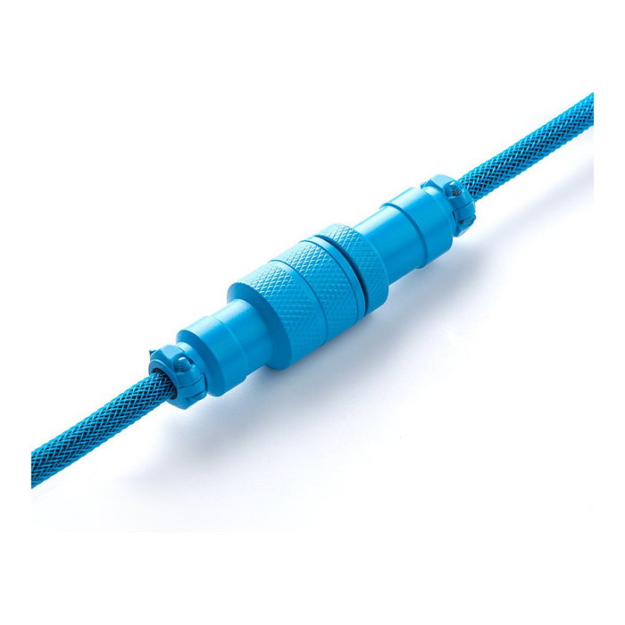 CableMod PRO Coiled Keyboard Cable Micro-USB a USB Tipo A, Spectrum Blue - 150cm
