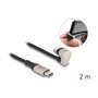 DeLOCK Cable USB Type-C a Lightning de 2 m con ángulo de 180° Negro