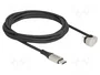 DeLOCK Cable de datos y carga USB Type-C a Lightning de 2 m, ángulo 180°, MFi