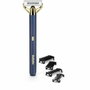 Babyliss X-BLADE Super-X Metal Gold & Navy Recortadora de Barba con 4 Peines Guía