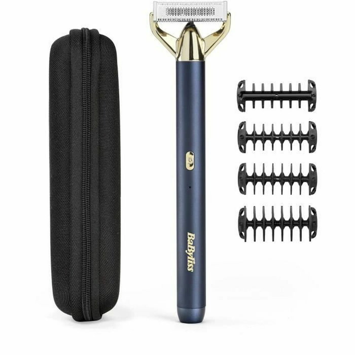 Babyliss X-BLADE Super-X Metal Gold & Navy Recortadora de Barba con 4 Peines Guía Babyliss X-BLADE Super-X Metal Gold & Navy Recortadora de Barba con 4 Peines Guía