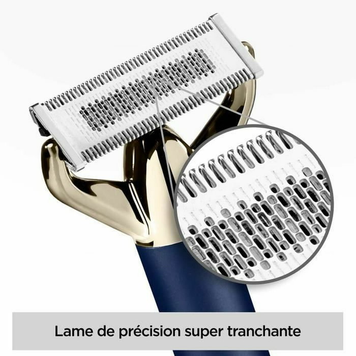Babyliss X-BLADE Super-X Metal Gold & Navy Recortadora de Barba con 4 Peines Guía Babyliss X-BLADE Super-X Metal Gold & Navy Recortadora de Barba con 4 Peines Guía