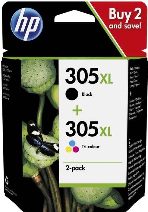 HP Multipack 305 XL negro / varios colores 6ZA94AE MCVP