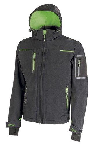 U-POWER Chaqueta U-Tex Space con Membrana Gris Verde XL U-POWER Chaqueta U-Tex Space con Membrana Gris Verde XL