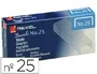 Rexel Grapas nº25 21/4 Caja de 1500 Unidades
