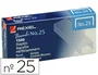 Rexel Grapas nº25 21/4 Caja de 1500 Unidades