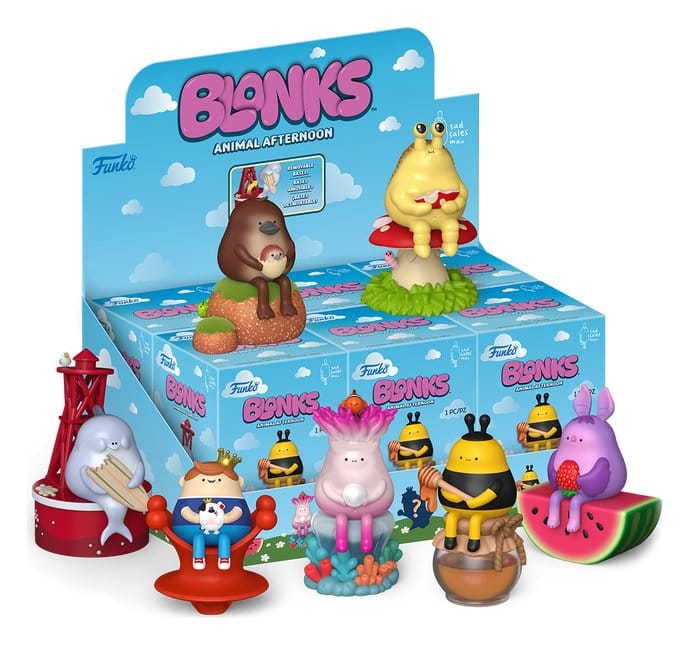 Funko Blonks™ Animal Afternoon Premium Blind Boxes con Chase Surtido (6) Funko Blonks™ Animal Afternoon Premium Blind Boxes con Chase Surtido (6)